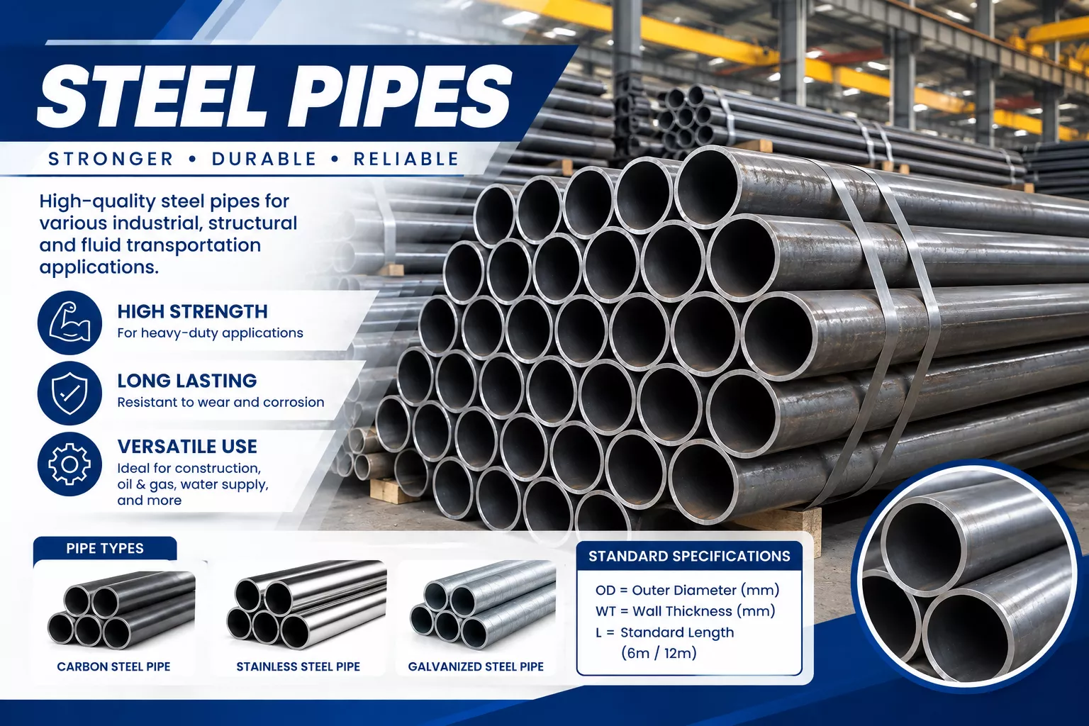 STEEL PIPES
